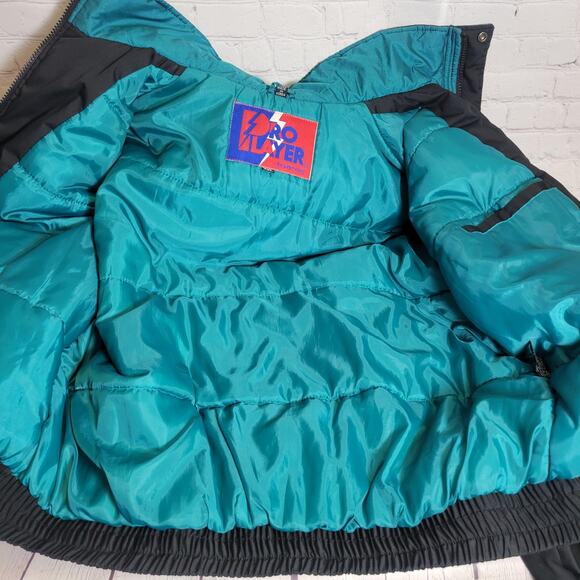 Miami Dolphins Puffer Jacket Vintage PRO PLAYER 75th Anniversary NFL Mens XXL - Picture 10 of 16